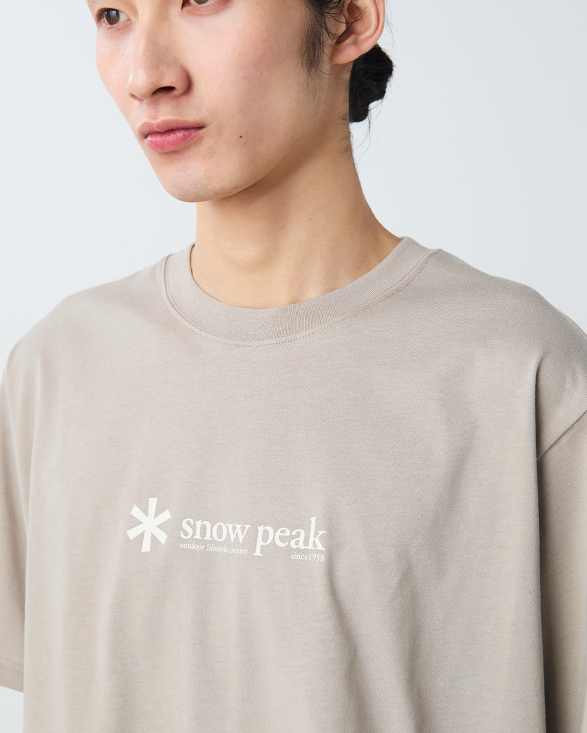 Snow Peak Soft Cotton Logo Short Sleeve T-Shirt