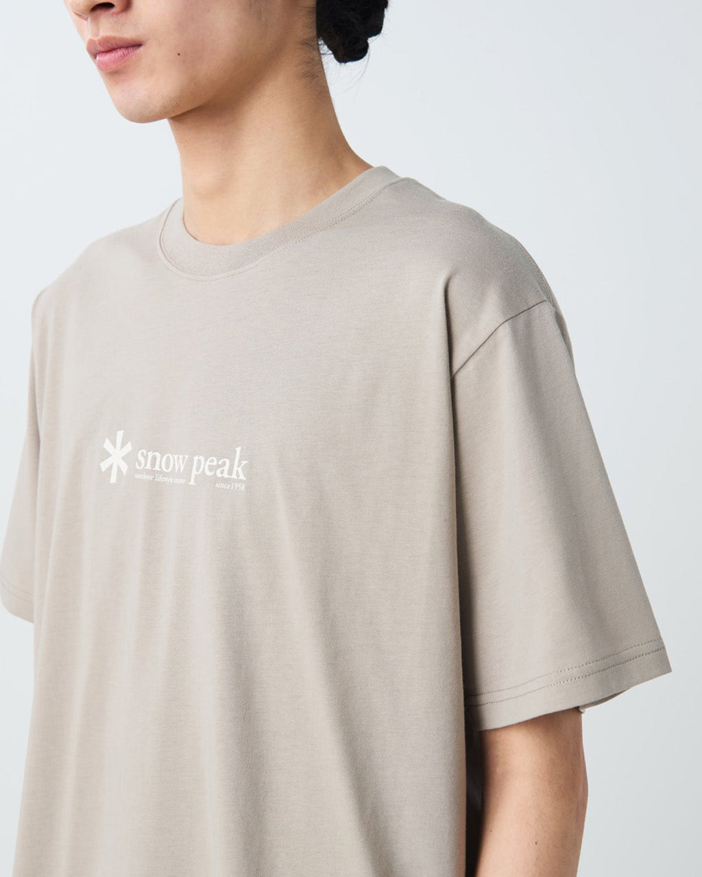 Snow Peak Soft Cotton Logo Short Sleeve T-Shirt