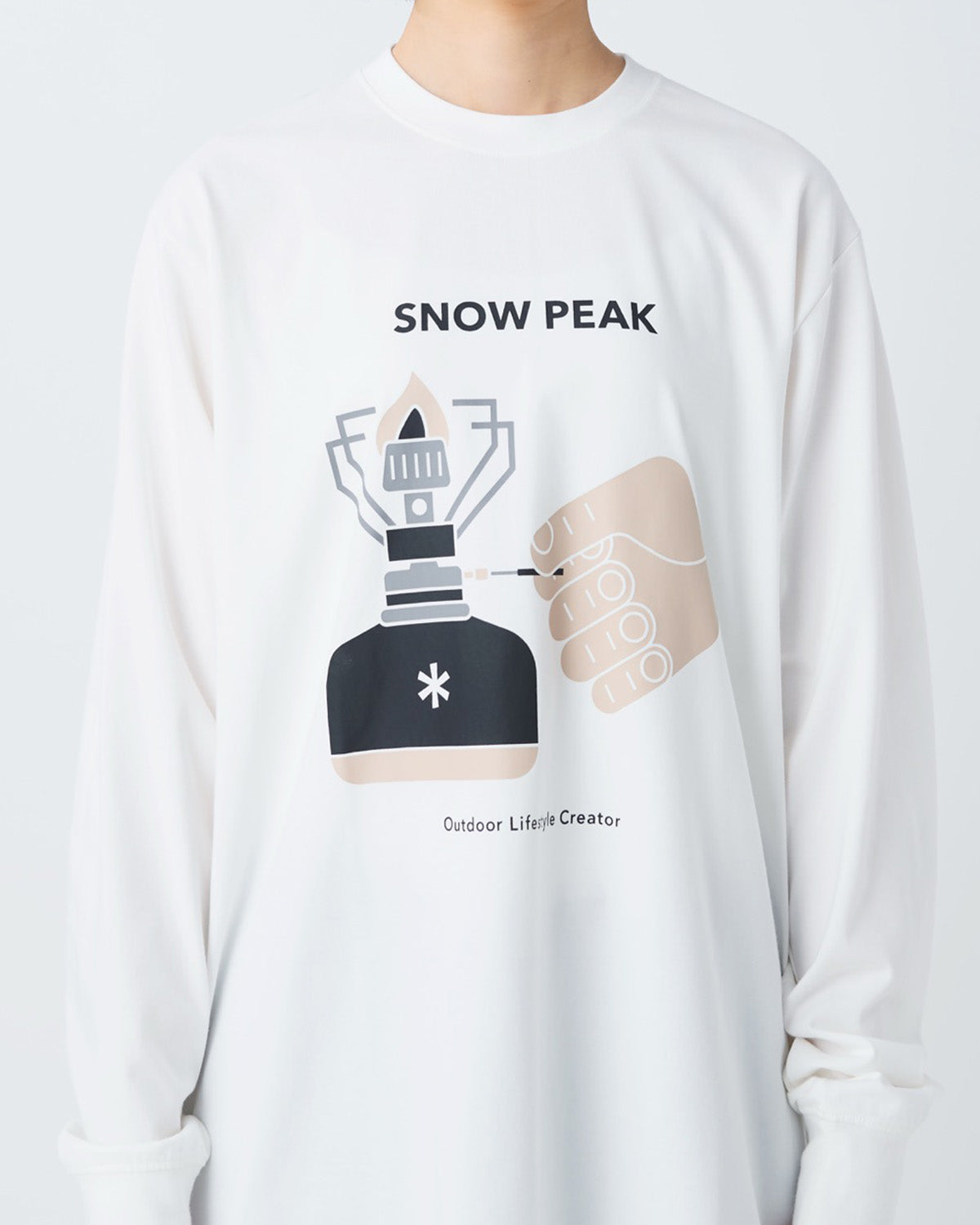 Snow Peak Enjoy Camping L/S T-Shirt