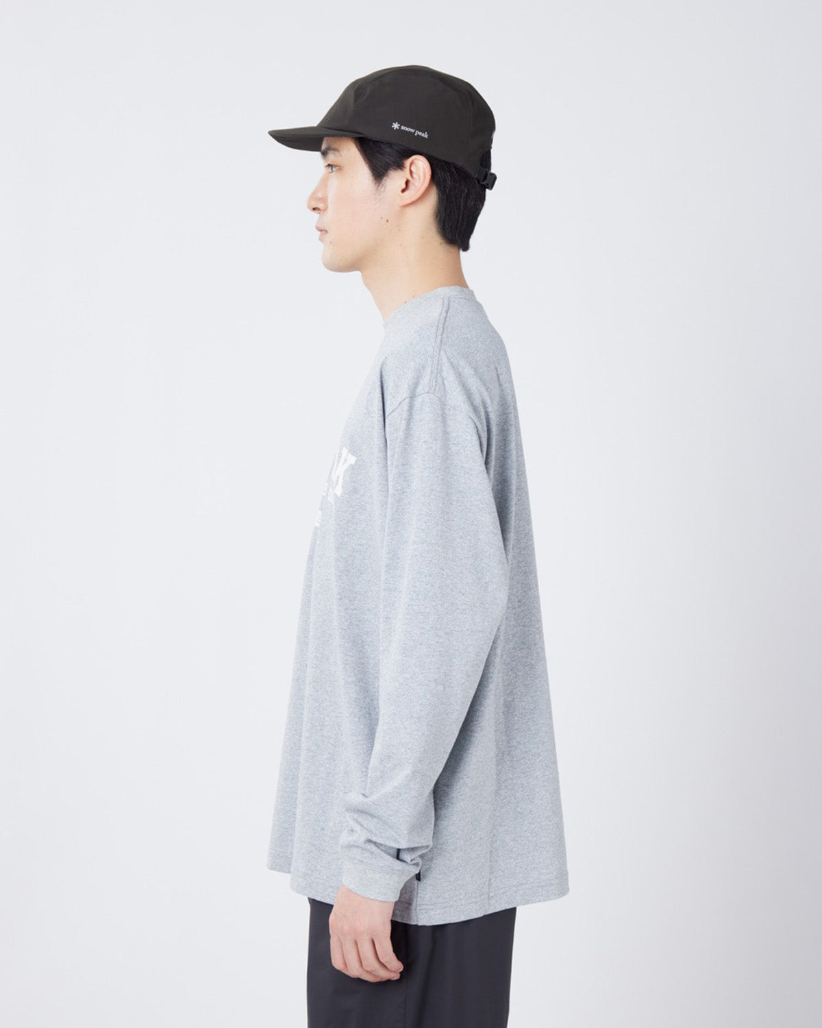 Snow Peak Varsity Logo L/S T-Shirt