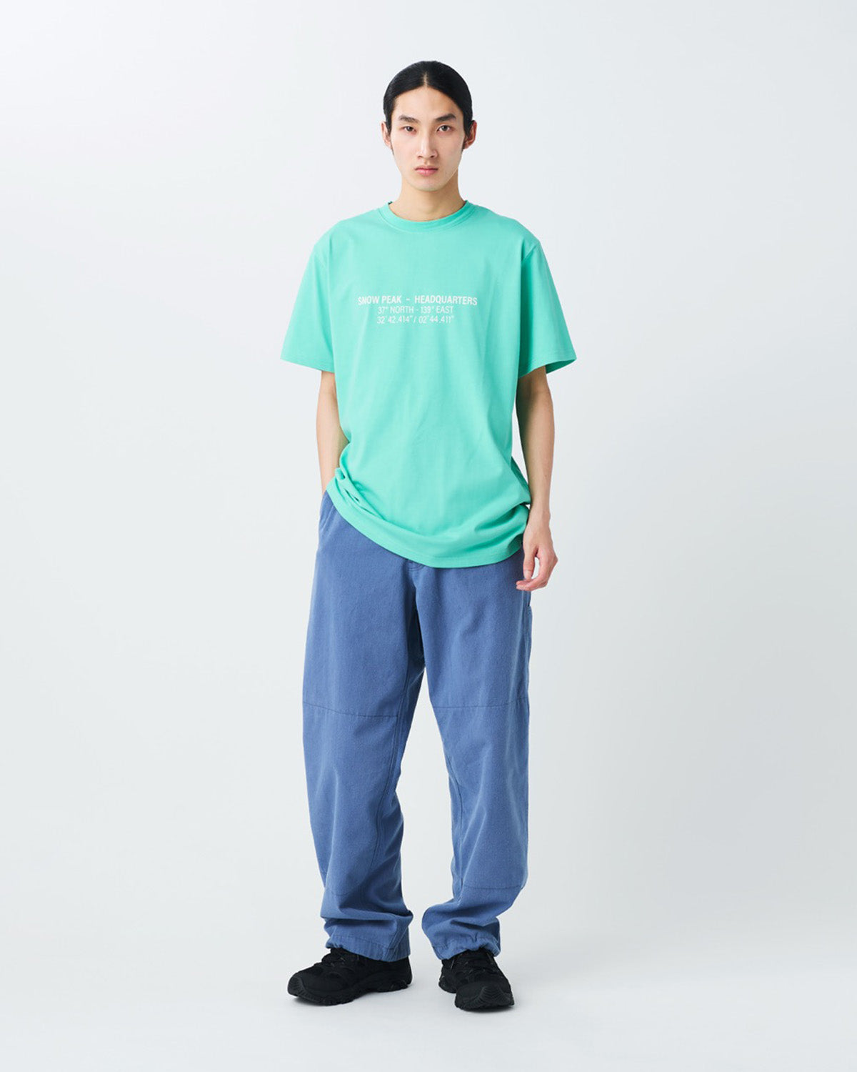 Snow Peak HQ Topographic Map T-Shirt