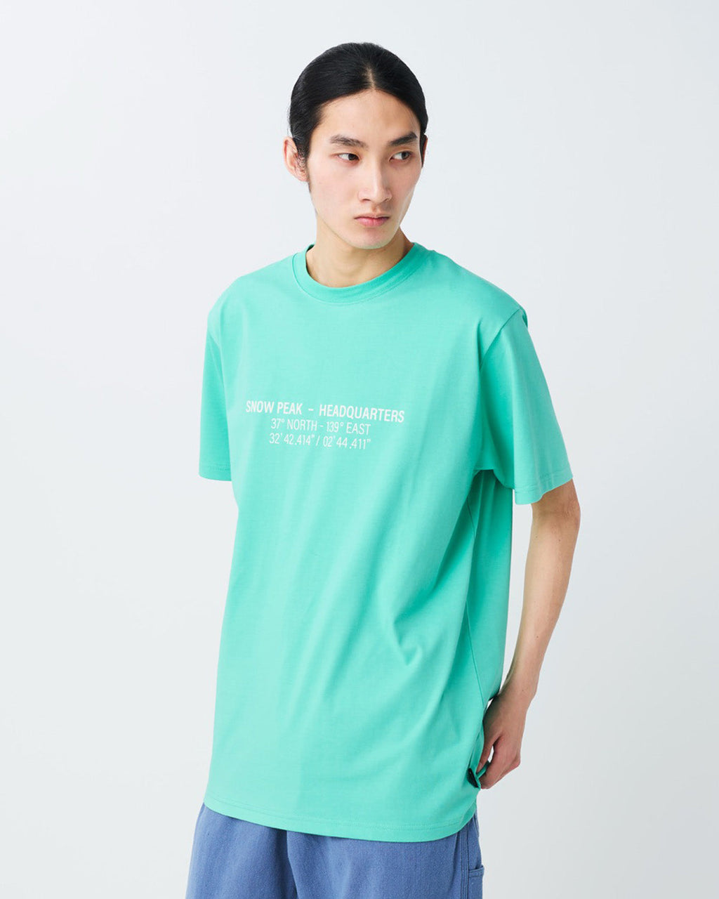 Snow Peak HQ Topographic Map T-Shirt