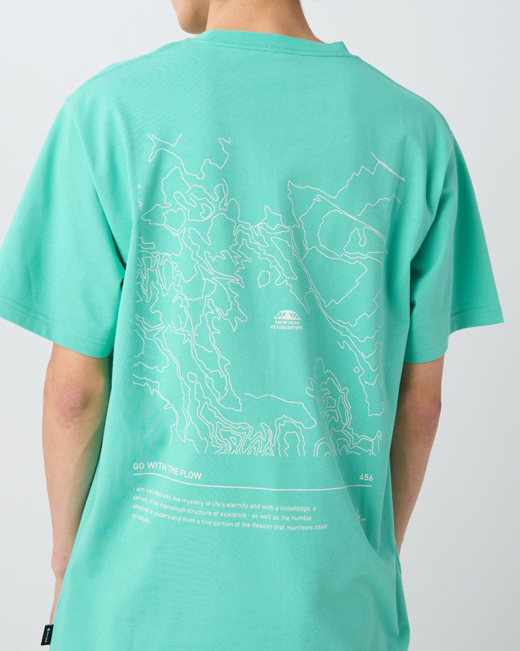 Snow Peak HQ Topographic Map T-Shirt