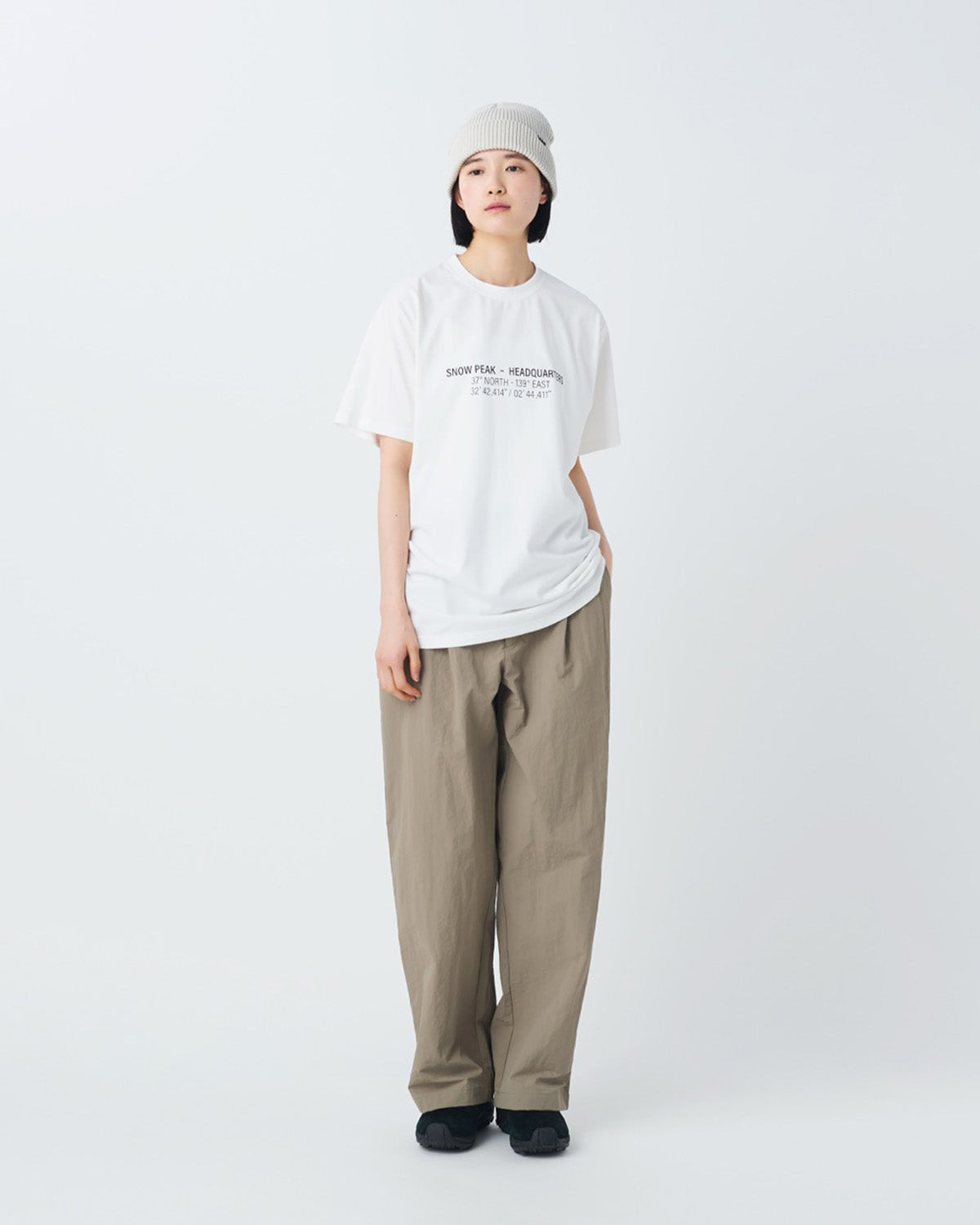 Snow Peak HQ Topographic Map T-Shirt