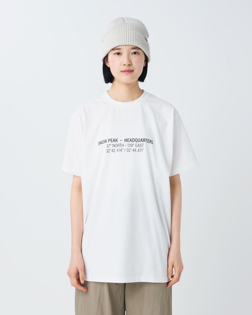Snow Peak HQ Topographic Map T-Shirt
