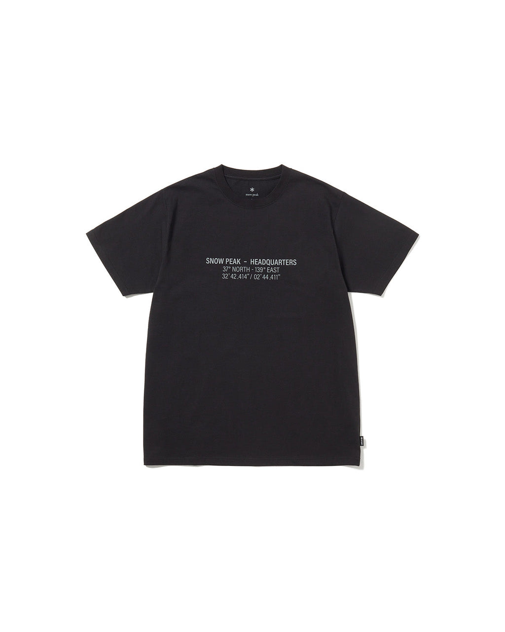 Snow Peak HQ Topographic Map T-Shirt