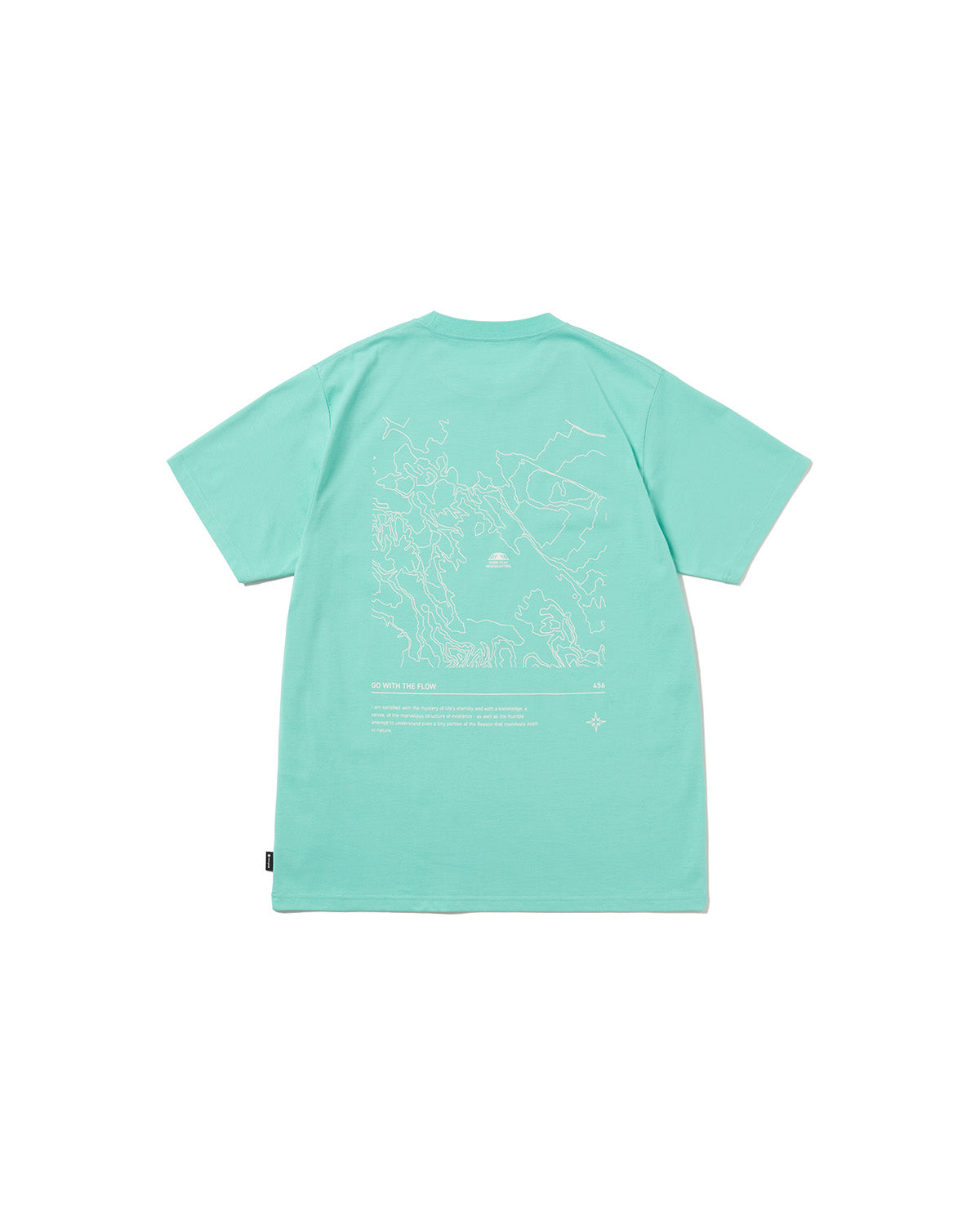 Snow Peak HQ Topographic Map T-Shirt