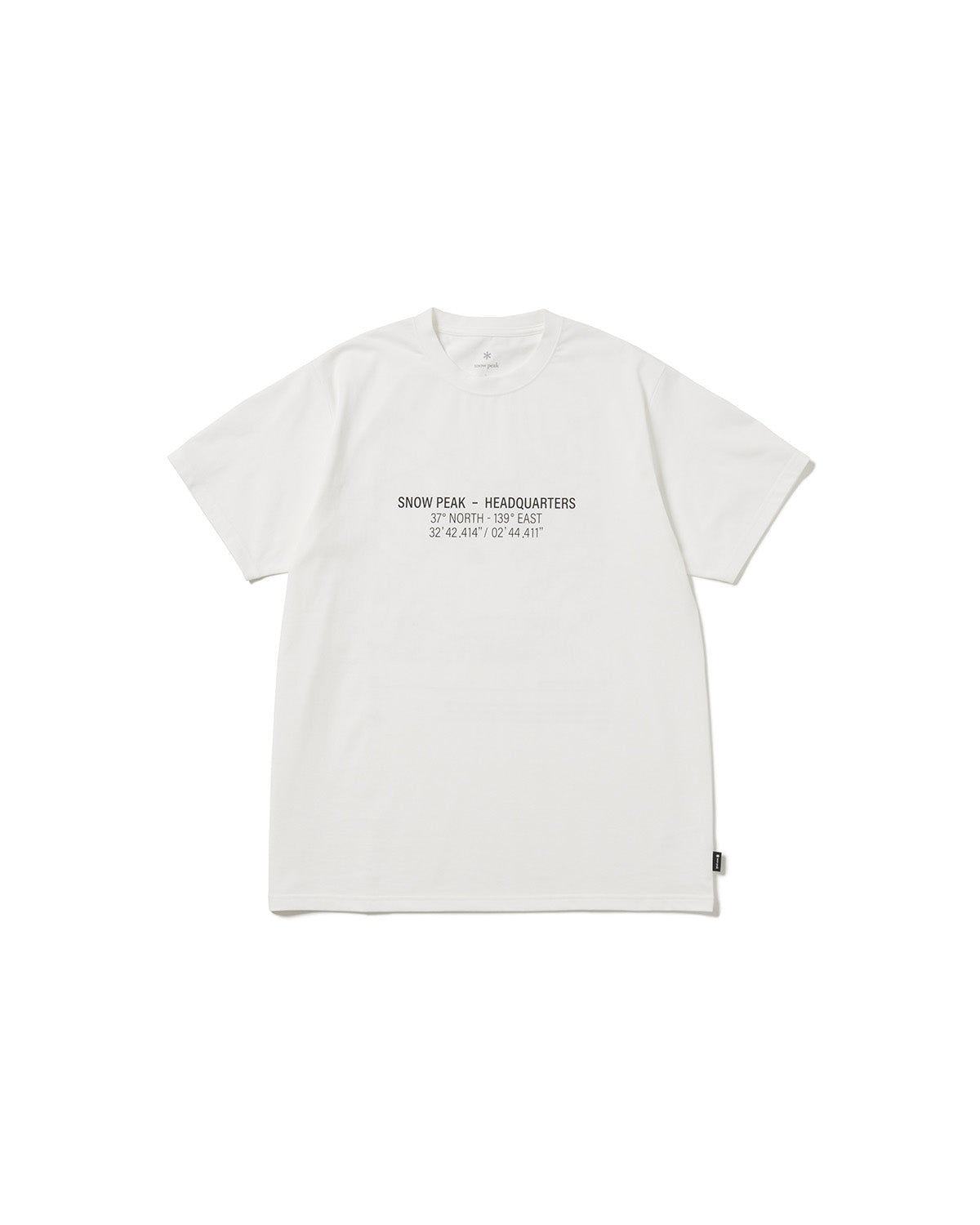 Snow Peak HQ Topographic Map T-Shirt