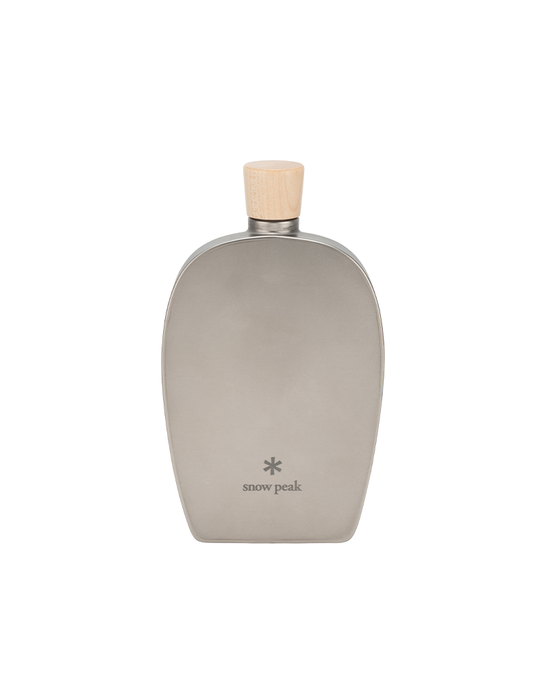 Snow Peak Titanium Flask in 250 mL