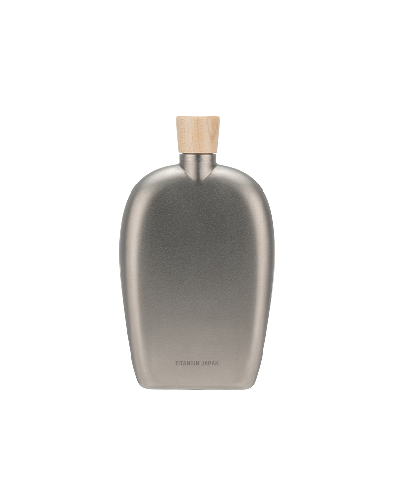 Snow Peak Titanium Flask in 250 mL