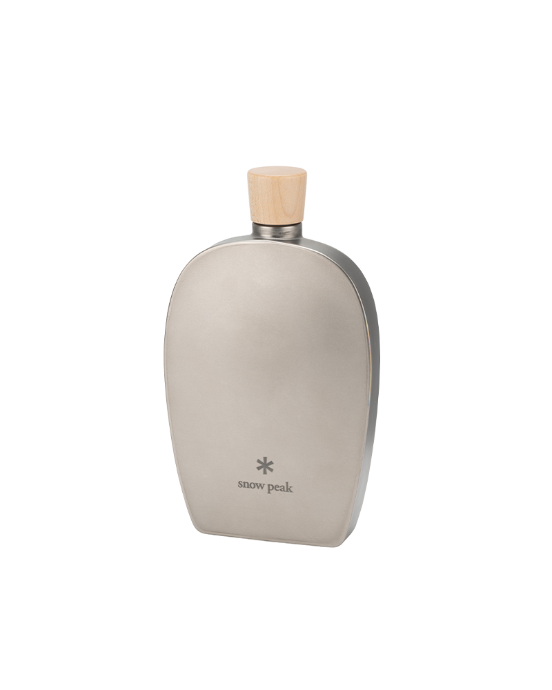 Snow Peak Titanium Flask in 250 mL