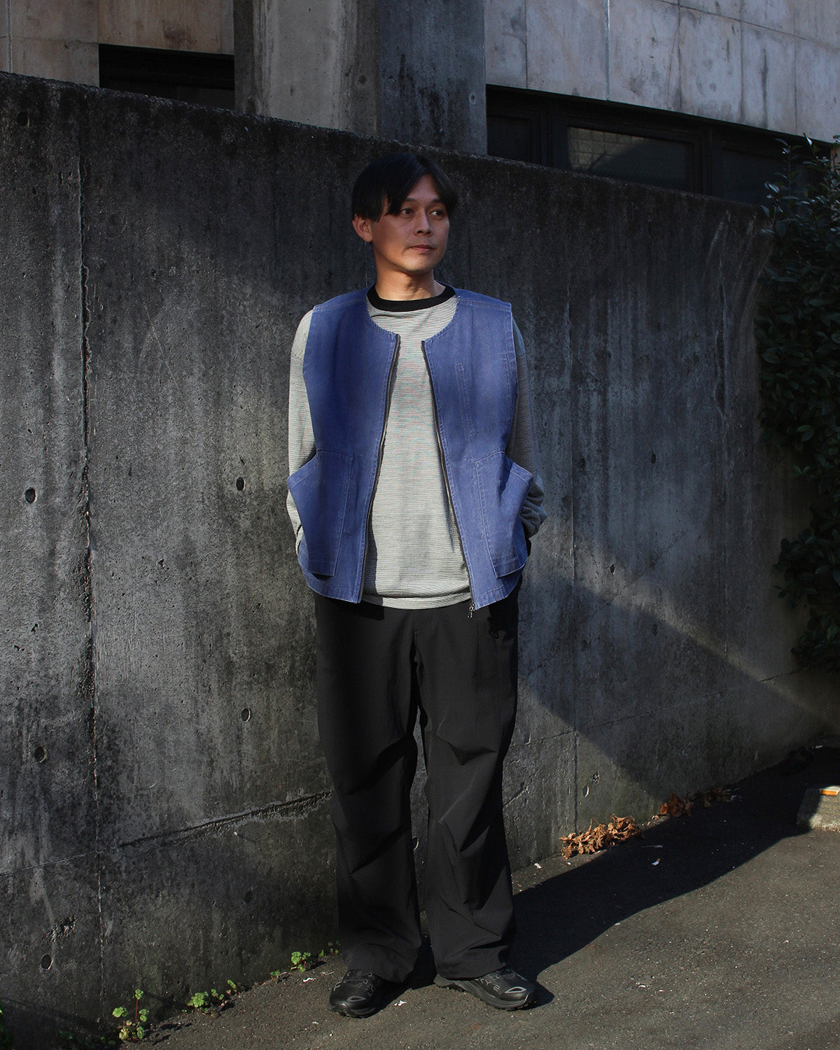Snow Peak Sulfur Dyed Fade Vest
