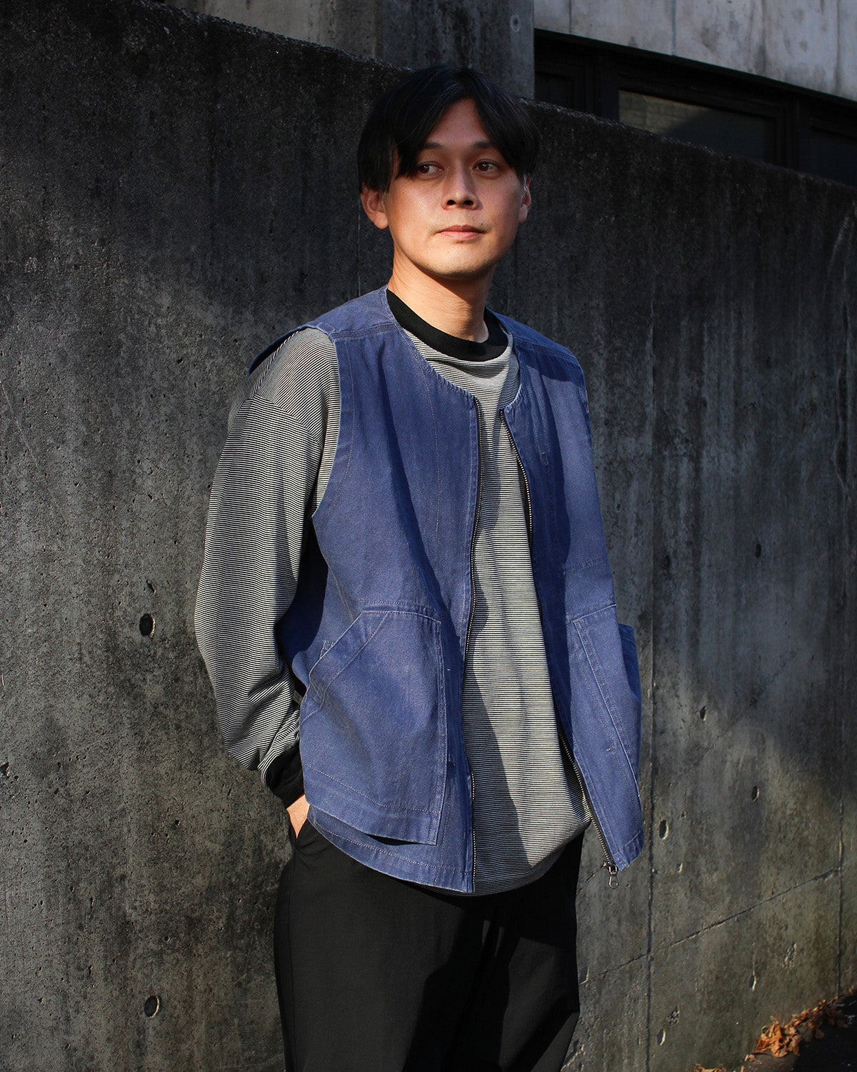Snow Peak Sulfur Dyed Fade Vest
