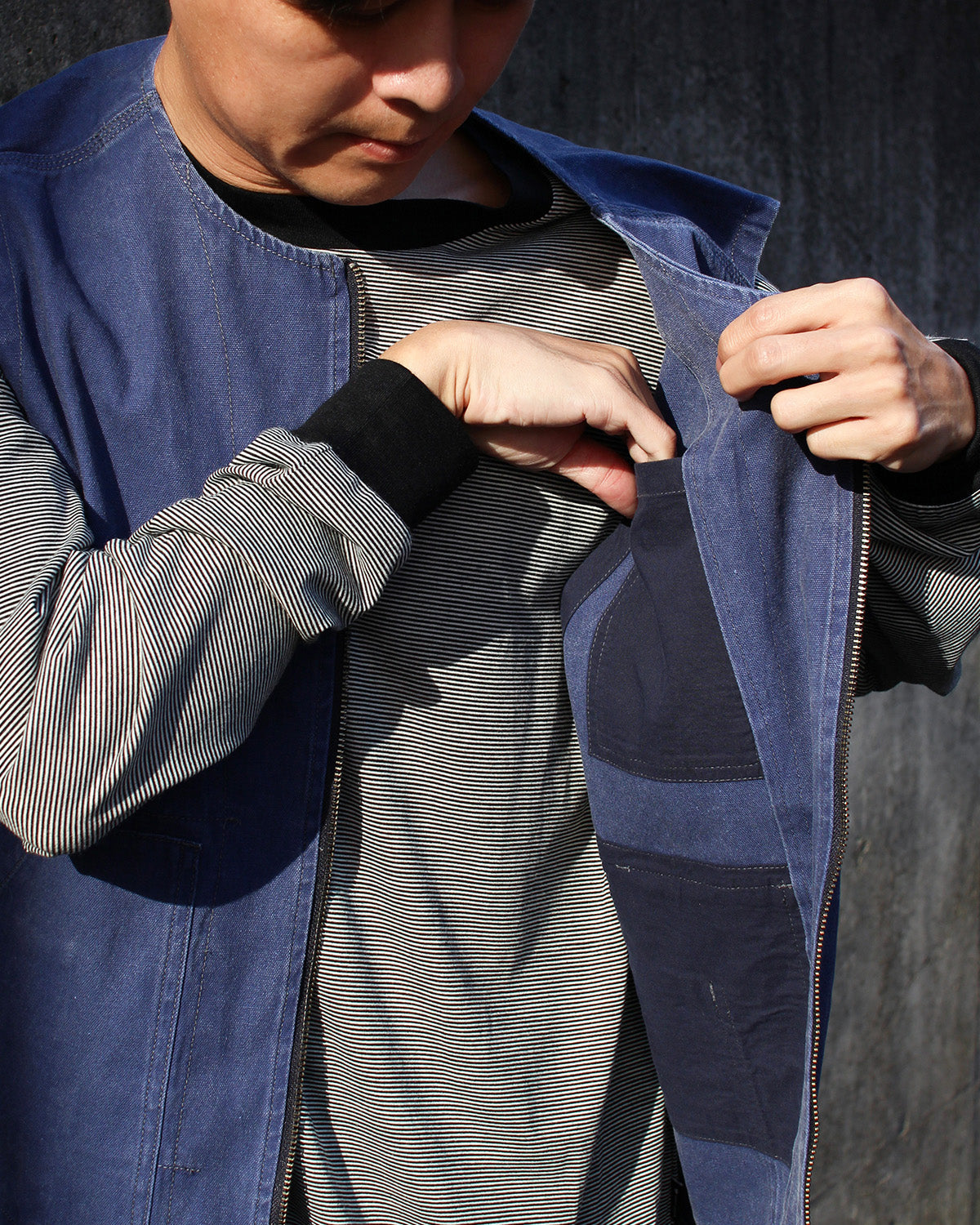 Snow Peak Sulfur Dyed Fade Vest