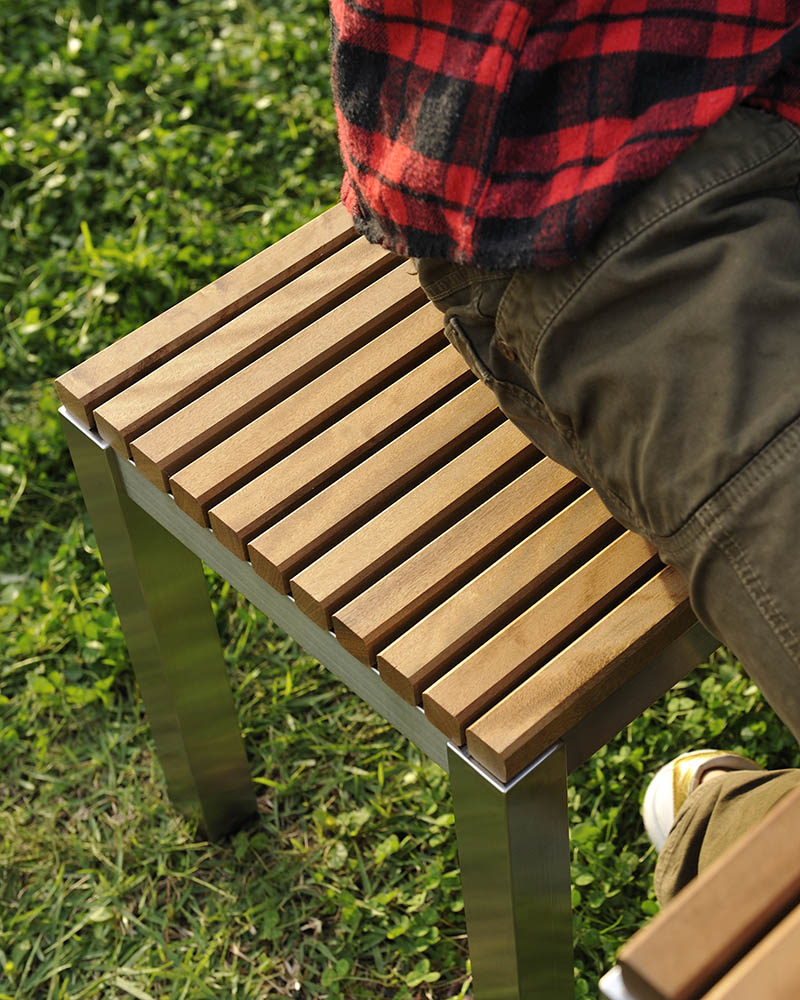 Snow Peak Garden Bench