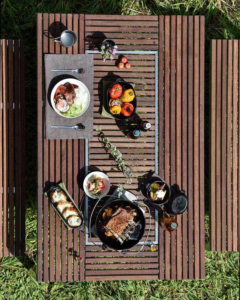 Snow Peak Garden Unit Table Set