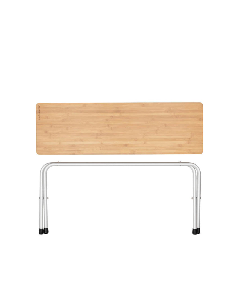 Snow Peak Bamboo Folding Bench Long