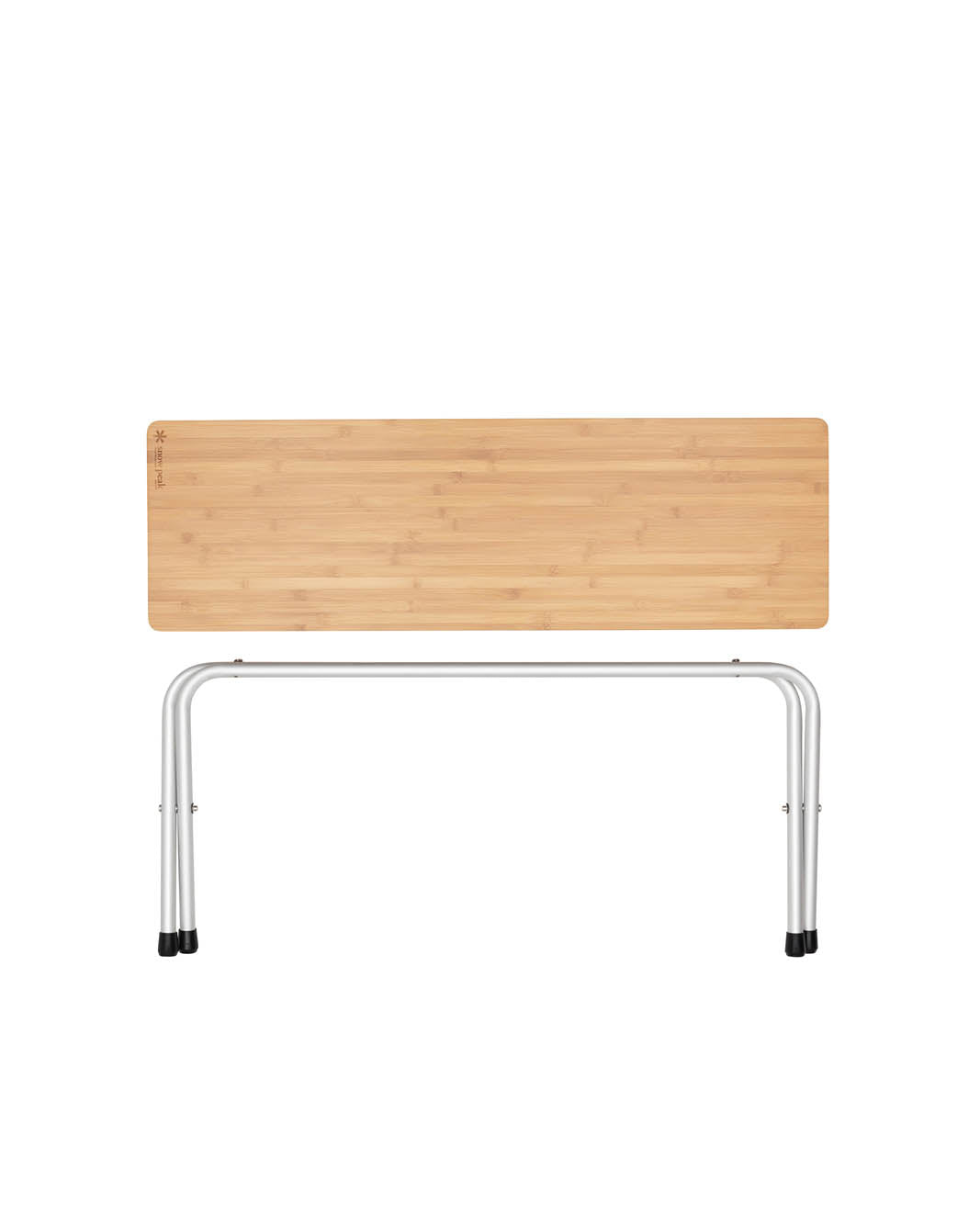 Snow Peak Bamboo Folding Bench Long