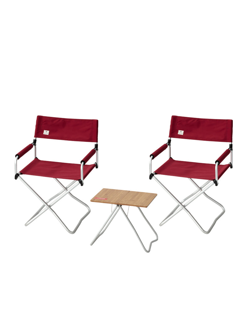 Snow Peak Red Lounge Set