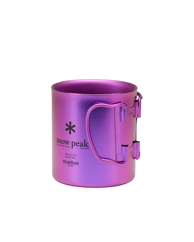 Snow Peak Ti-Double 450 Anodized Mug