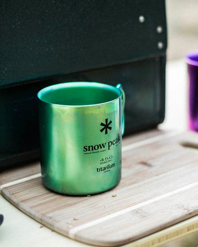 Snow Peak Ti-Double 450 Anodized Mug