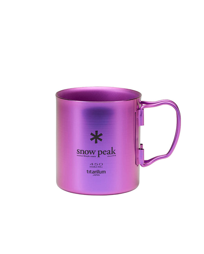 Snow Peak Ti-Double 450 Anodized Mug