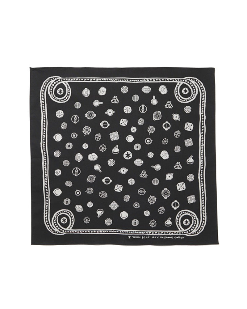 Snow Peak Organic Cotton Dot Bandana