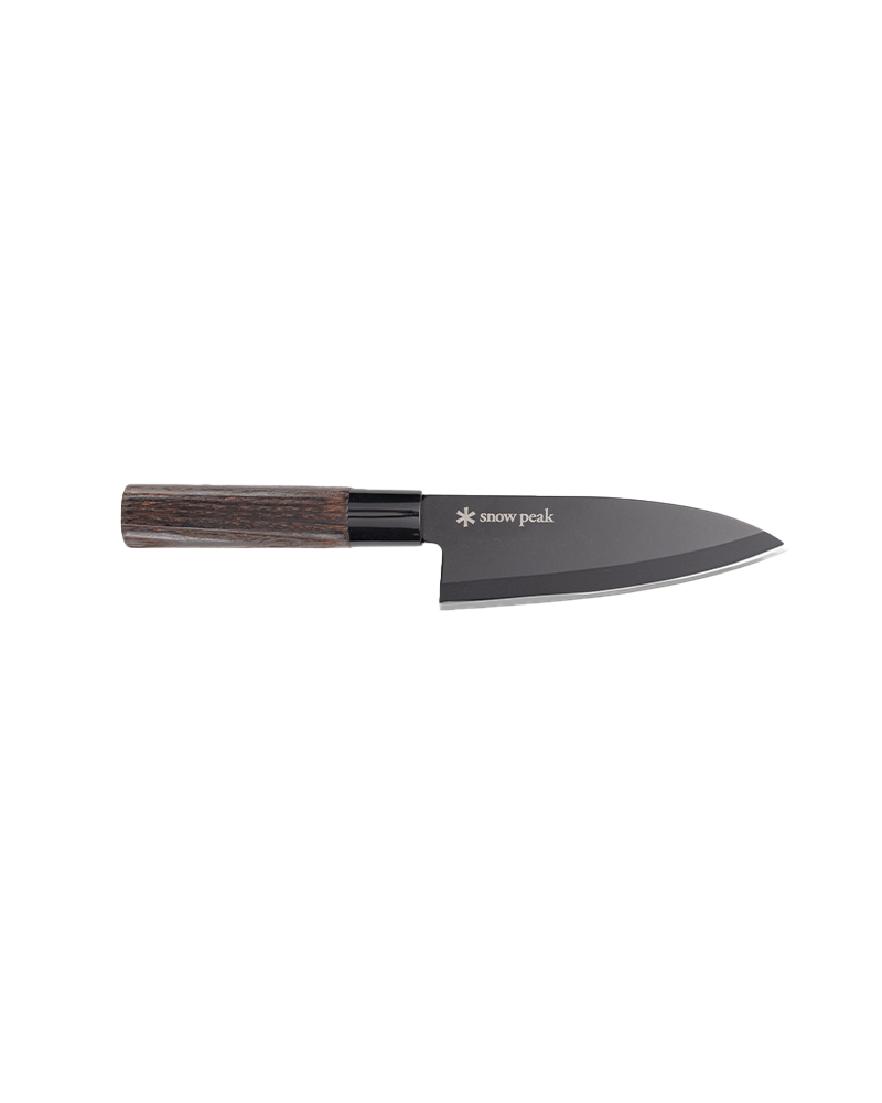 Snow Peak Black Deba knife