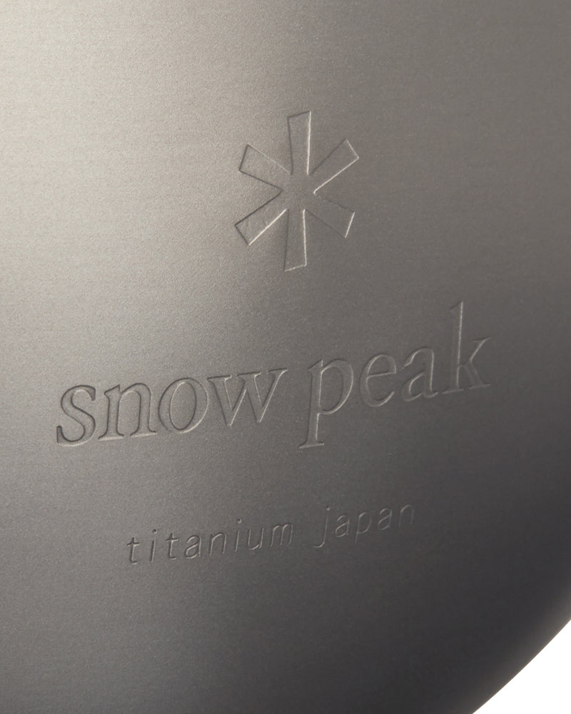 Snow Peak Titanium Curved Flask