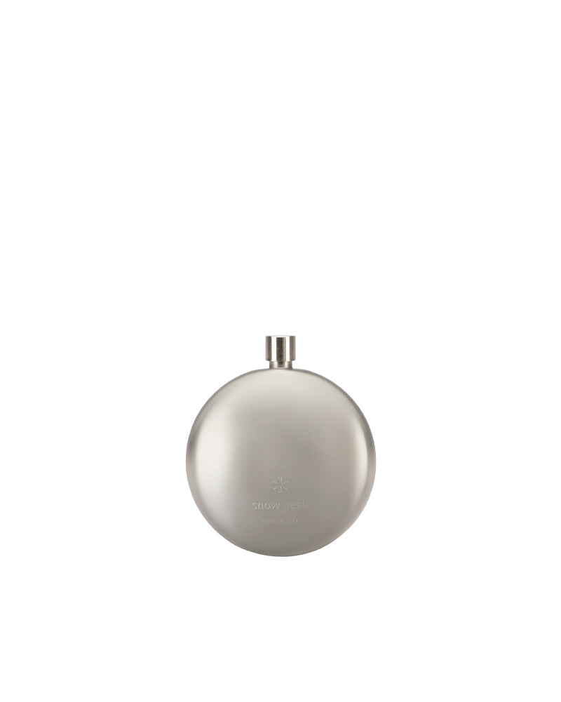 Snow Peak Titanium Curved Flask