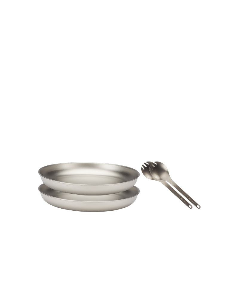 Snow Peak Titanium Dining Set