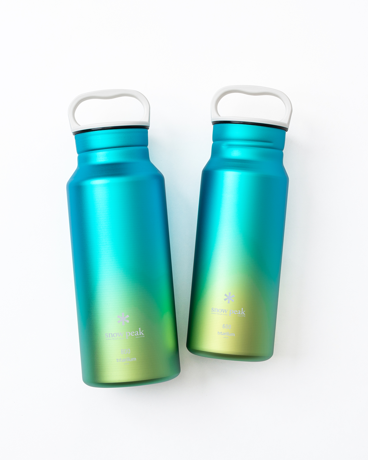 Snow Peak Recycled Titanium Aurora Bottle